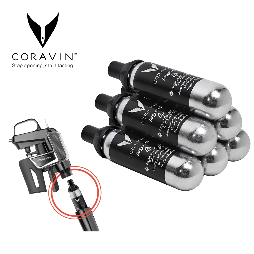 楽天市場】CORAVIN コラヴァン専用アルゴンガスカプセル（6本入
