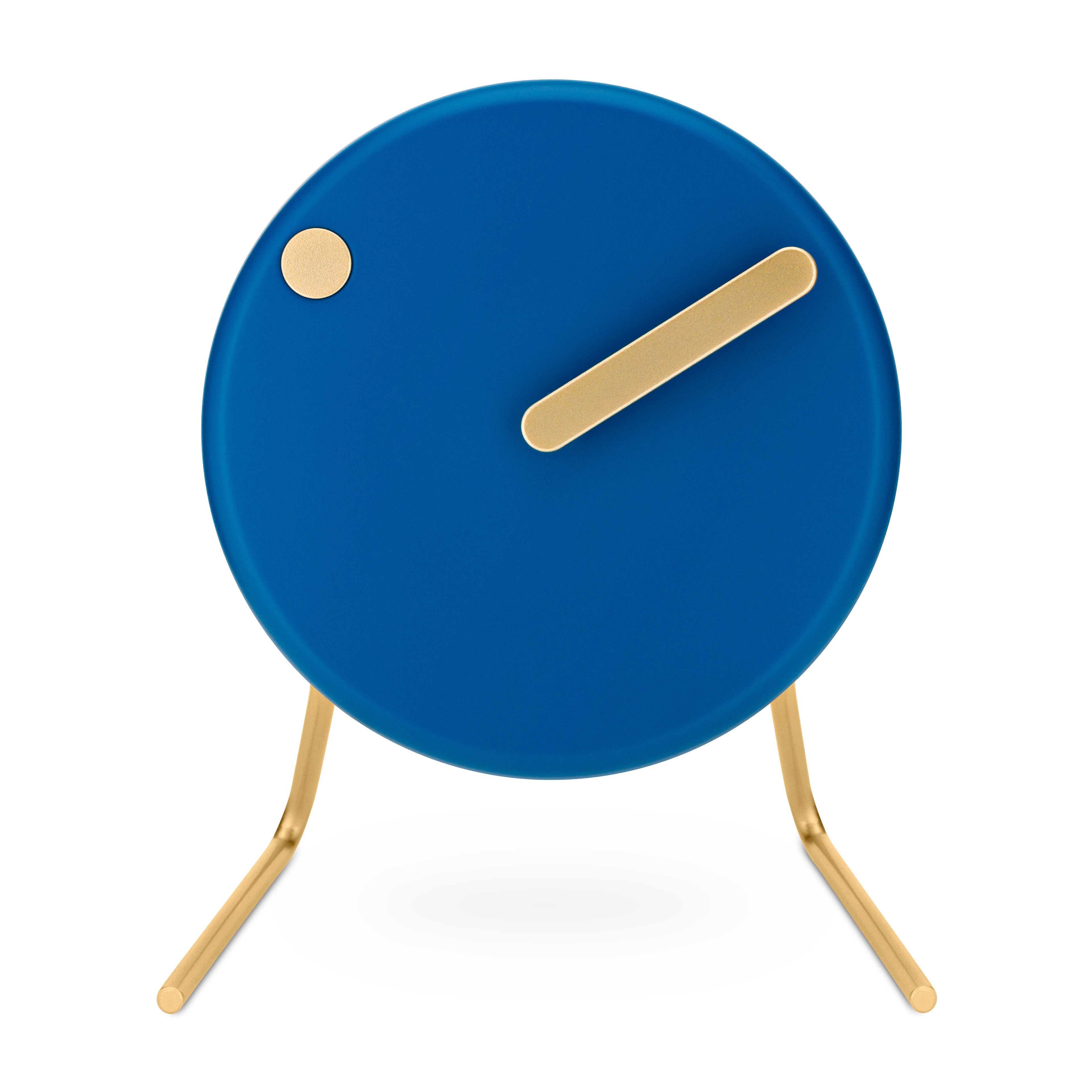 【公式】PICTO 置き時計 ピクト 1984年誕生の名作 デンマーク デザイン Table Clock, Royal Blue 時計 テーブルクロック 置時計 ブルー 青 北欧 デザイン 1針 回転文字盤 アート モダン デンマーク アナログ おしゃれ インテリア モノトーン ギフト プレゼント 正規品