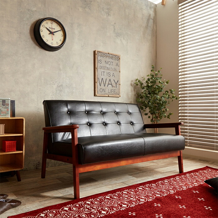 楽天市場】NEW RETRO オリジナル 2人掛けソファ ソファ ソファー 2人