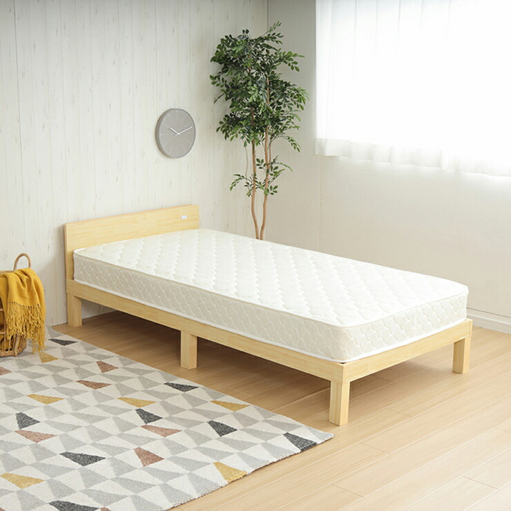 【7%OFFクーポン配布中】寝具 シンプル オリジナルボンネルコイルマットレス ダブル コイルスプリング 高弾力 ふわふわ 通気性 耐久性 防カビ 快眠 新生活 寝室 子供部屋 一人暮らし