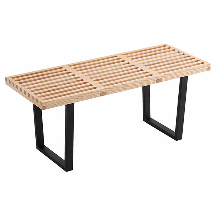 【7%OFFクーポン配布中】プラットフォームベンチ 幅100cm ベンチ ダイニングベンチ 玄関スツール リビングテーブル ローテーブル テーブル ラック テレビボード PCデスク ダイニングチェア ダイニング リビング 玄関 天然木 おしゃれ