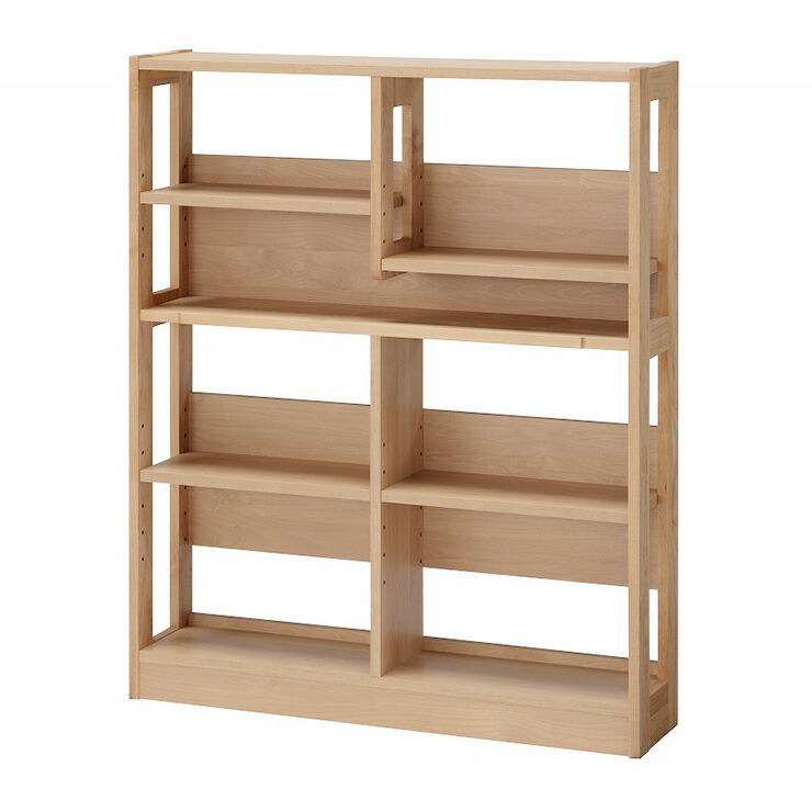 【P10倍!今晩20時開始】【国産/完成品/アルダー無垢材使用】ラック90 Carlo(カルロ) 幅90cm 可動棚 サイドラック 本棚 本立て ブックラック シェルフ ランドセルラック 書棚 収納棚 おしゃれ 子供部屋 木製 堀田木工所