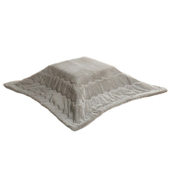 【7%OFFクーポン配布中】こたつ布団 掛布団 正方形 205x205cm La Pierce(ラピアス) 5色対応 コタツ布団 単品 こたつ掛け布団 おしゃれ かけ布団 フランネル 洗える 手洗い リバーシブル キルティング 軽量 抗菌 防臭 シンプル 可愛い 北欧