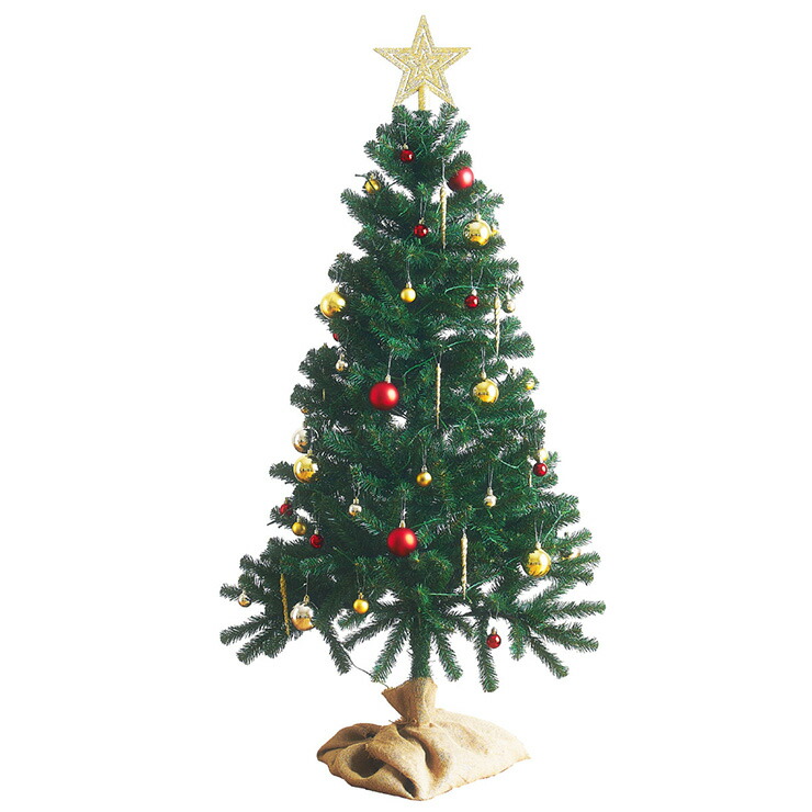 【ポイント8倍!今晩20時開始】クリスマスツリー ツリーセット ツリー LEDライト付き おしゃれ シンプル 高級感 北欧 クリスマス Xmas リビング 寝室 子供部屋 子ども部屋 Nostalgia(ノスタルジア) オーナメントフルセット 高さ150cm