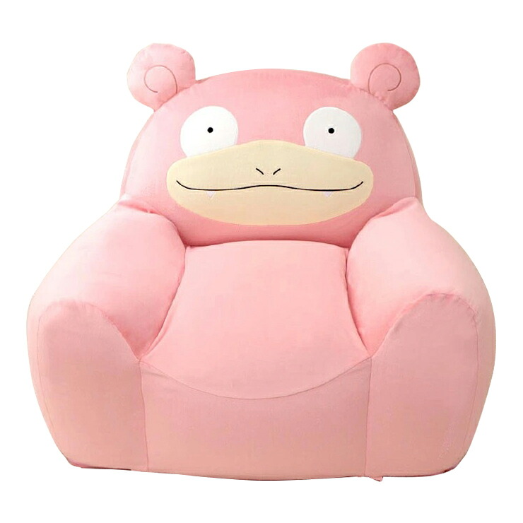 【ポイント10倍!今晩20時開始】ポケモン ヤドン ビーズソファ クッション 国産 日本製 大きい 座椅子 ソファ 1人用 一人掛け フロアソファ スツール ローソファー カバー カバーリング ポケットモンスター Pocket Monsters pokemon｜Pie-no