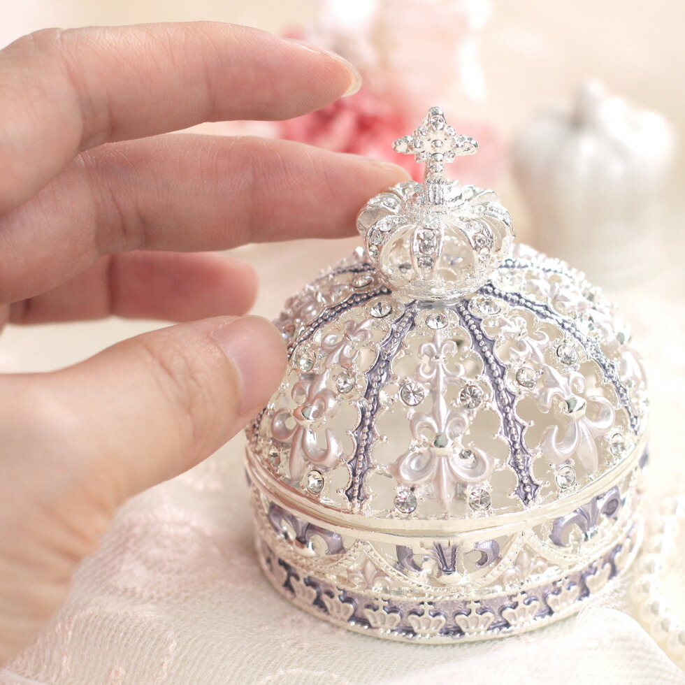 【楽天市場】クラウン 王冠 CROWN ジュエリーボックス ピィアース 東京銀座PICALS 東京銀座ピカルス 可愛い ブランド おしゃれ