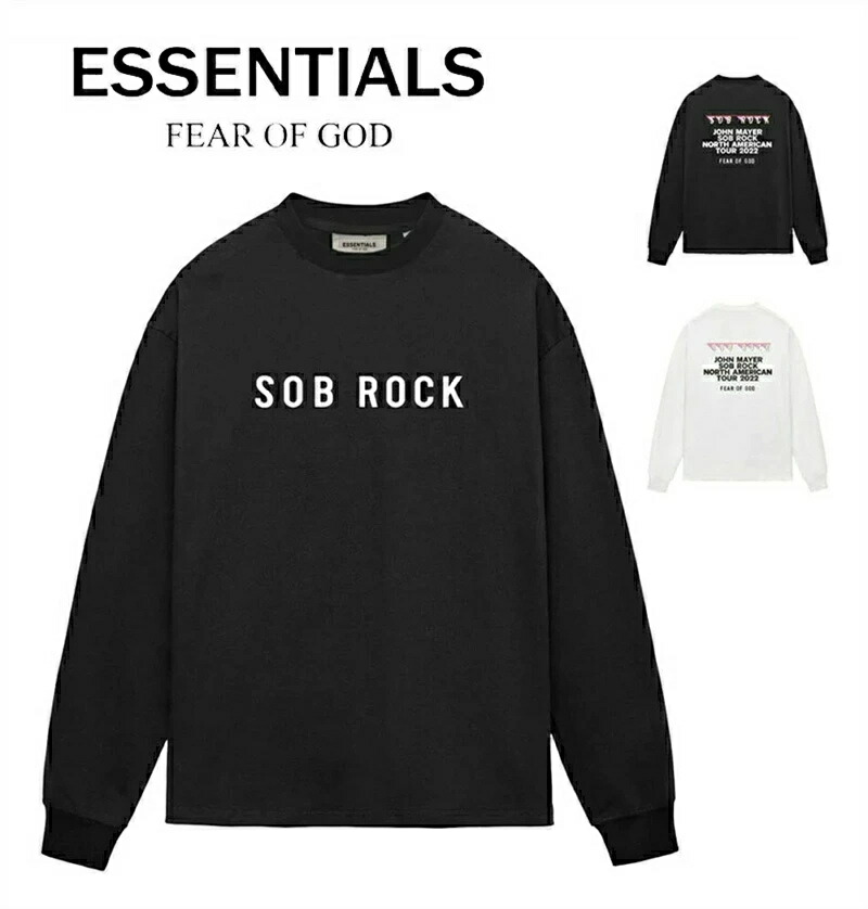 ESSENTIALS パーカー ティーシャツ トレーナー 労働者の一団のど首 FOG 気が大きい大きさ 一般受け 調教師 ティーシャツ 汗水 長袖 無地 今めかしい 心地よい 丸首 かっこいい 男女兼用 年月服