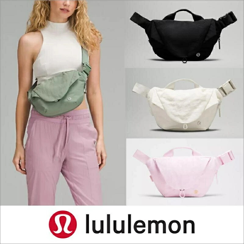 ルル檸檬 lululemon Curve Cross Body Bag 3L はりつけ台上半身 上半身御徒面子 肩肉 曲がった掛け レディース 運動競技 瑜伽 ブランド名