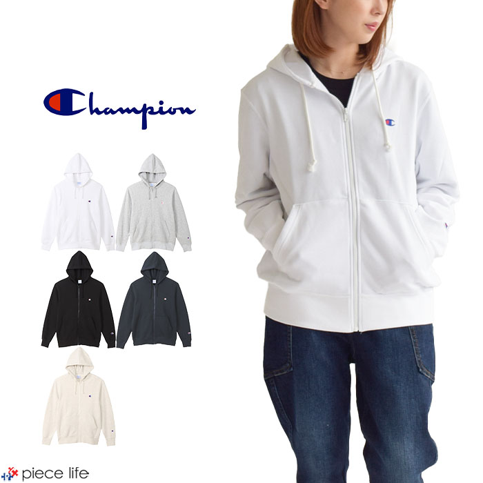 Champion チャンピオン パーカー ジップフーデッドスウェットシャツ ジップアップ スウエット FULL ZIP メンズ レディース ユニセックス フルジップ パーカー ベーシック スウェットシャツ 部屋着 C3-W104