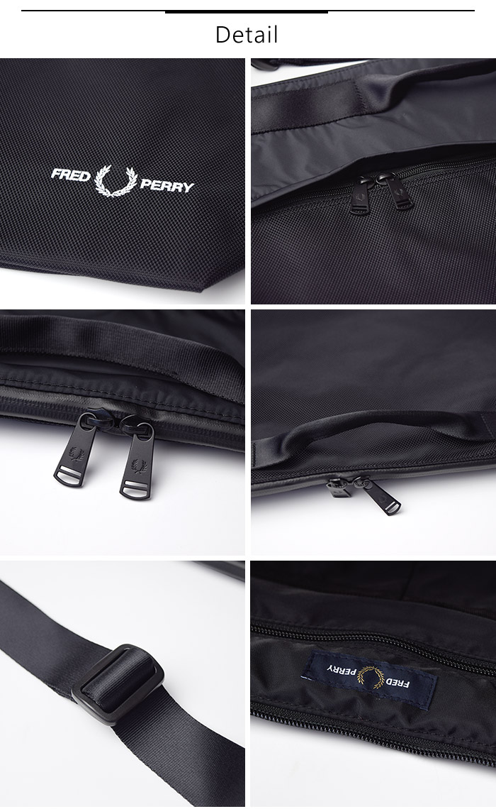フレッドペリー バッグ Fred Perry トートバッグ トート 縦型 Tote Bag フラップ A4 F9586 503019518 フレッドペリー Fred Perry Magaseek