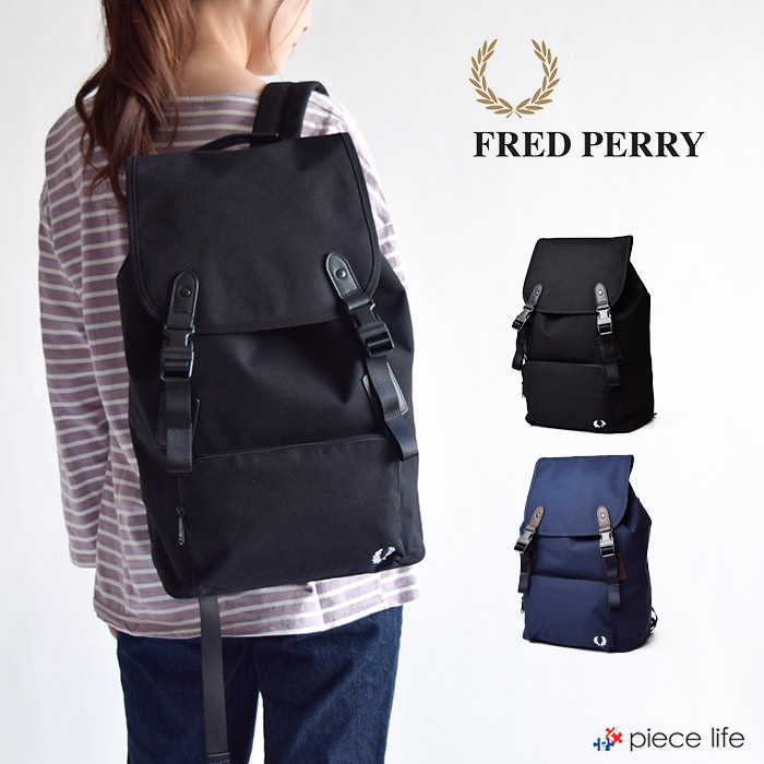 くすみ水色 フレッドペリー Fred Perry リュック バッグ - 通販 - www