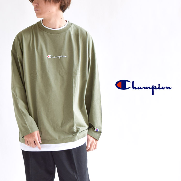 楽天市場 Off チャンピオン Tシャツ 長袖 Champion ロングスリーブレイヤードtシャツ カットソー Tシャツ コットン100 ロゴ シンプルt 無地 秋 冬 レイヤード メンズ レディース 男女兼用 トップス 長袖tシャツ シンプル C3 S429 fw Piece Life ピースライフ