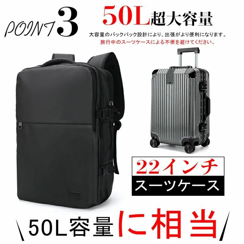ビジネス リュック 防水 メンズ 3WAY A4 ノートPC 15.6インチ 通勤 通学 出張 リュックサック ブラック 黒 大容量 軽量 ビジネスリュック ビジネスバッグ ビジネスカバン ビジネス鞄 バッグ 撥水 カバン ビジネスバック 多機能
