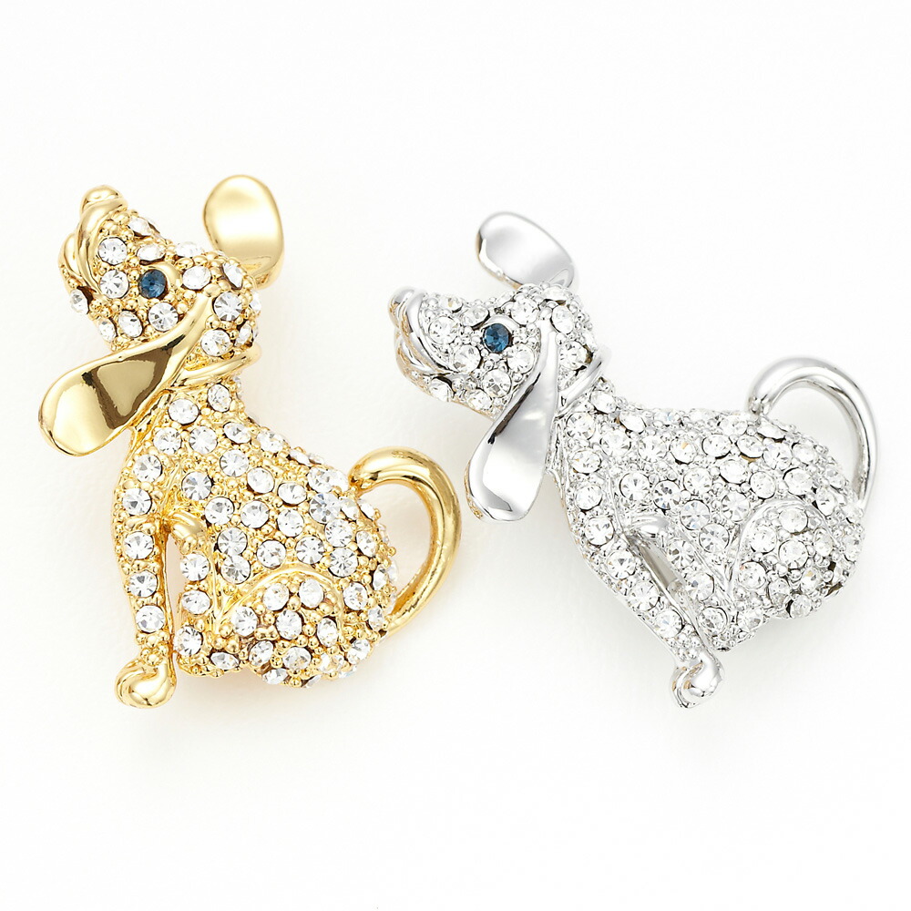 スワロフスキー☆ブローチ☆犬　DOG☆本当に可愛いです☆ダルメシアン SWAROVSKI ブローチ 犬 いぬ わんちゃん ダルメシアン おすわりする犬