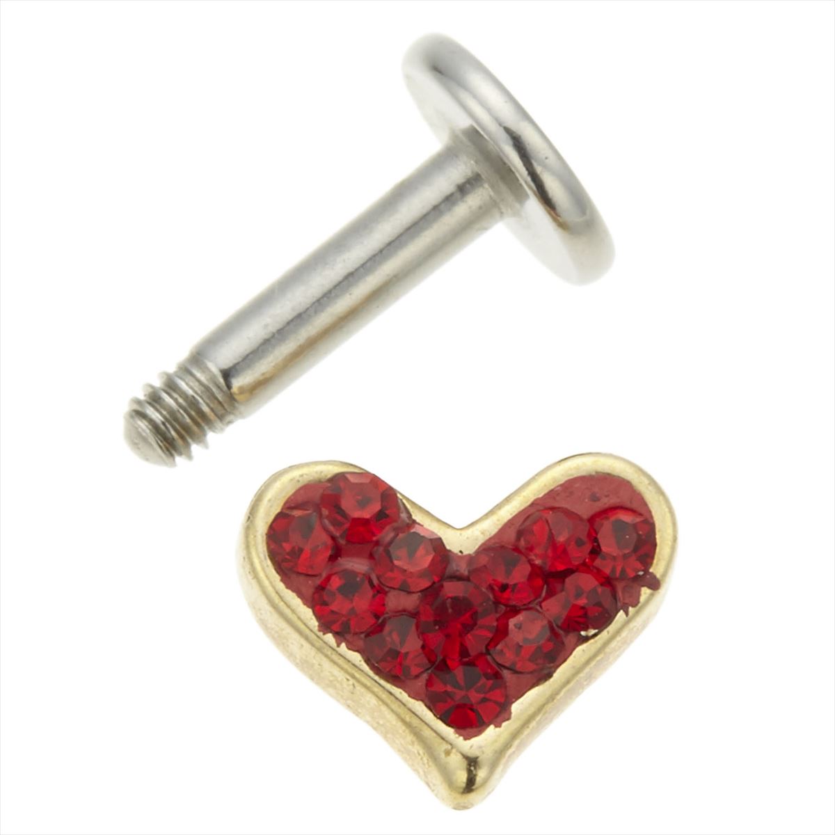楽天市場 ボディピアス レディース 14g ハート型 パヴェ サージカルステンレス 付けっぱなし ラインストーン サージカルステンレス316l 軟骨用 耳たぶ用 セカンド へそピアス ファーストピアス 2個売り メール便 送料無料 秋冬 大人気 ピアス イヤリング カラコンpiena