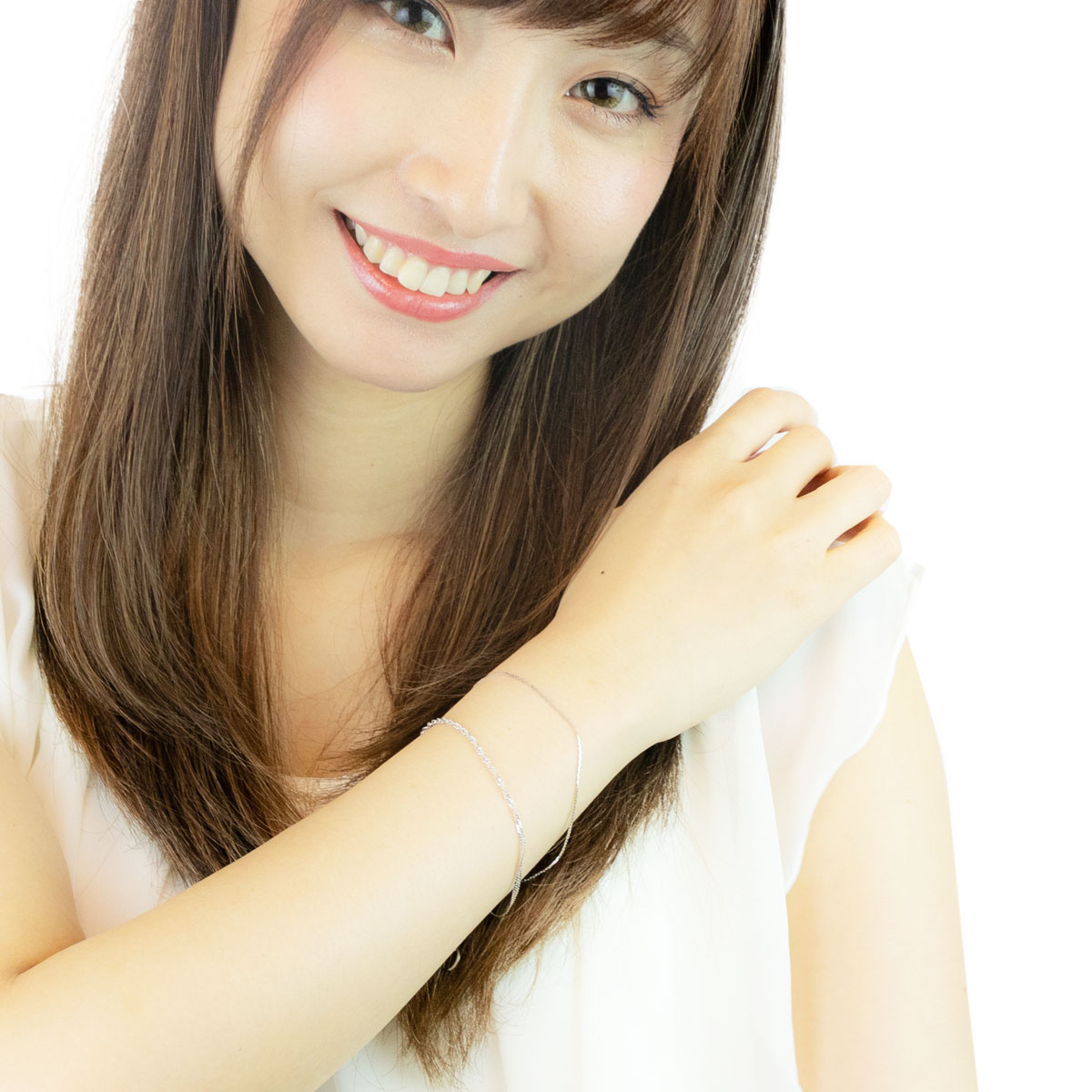 楽天市場 ブレスレット アンクレット 兼用 2way レディース 日本製 2連 チェーン 長さ調節可能 ニッケルフリー 細身 シンプル きれい 女性らしさ 大人っぽい 華奢 清楚 普段使い カジュアル フォーマル パーティー シルバー ゴールド お肌に優しい 低金属アレルギー