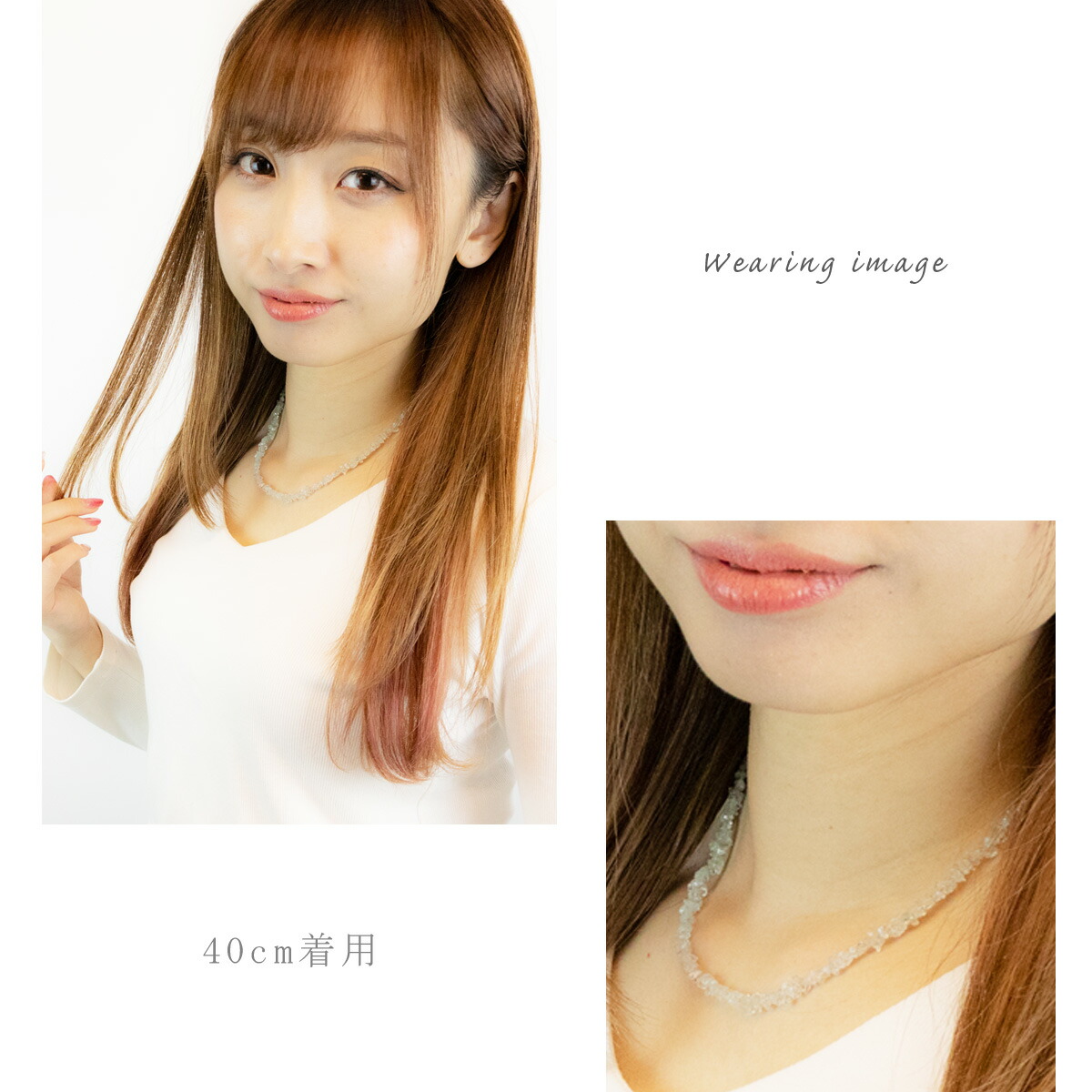 ネックレス レディース あす楽 おしゃれ お守り カジュアル ギフト シンプル パワーストーン パーティー ビーズ プレゼント メール便 ロング ネックレス ワンタッチ 入学式 卒業式 天然石ブルートパーズ 結婚式 綺麗 装着簡単 記念日 誕生日 送料無料 人気満点 天然石