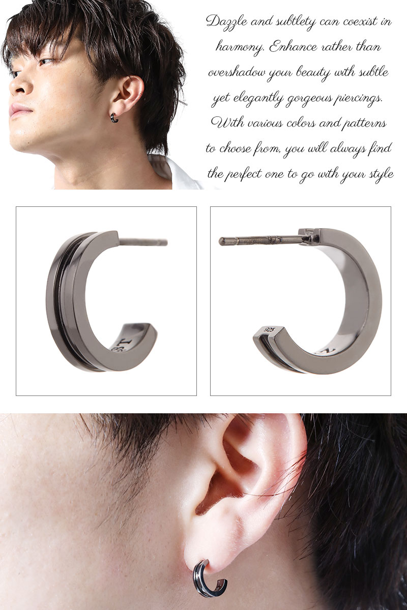 94 Off スタッドピアス メンズ 片耳用 シルバー925 1個売り Royal Stag Zest ロイヤルスタッグゼスト ハーフフープ ライン 外れにくい シンプル おしゃれ かっこいい ゴシック ロック カジュアル 記念日 誕生日 プレゼント ギフト メール便送料無料 Www