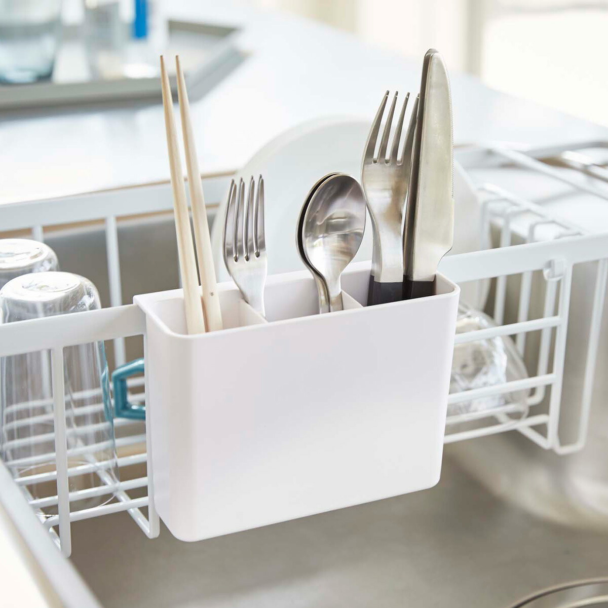 選択 山崎実業 伸縮水切りワイヤーバスケット タワー Tower 水切りラック スリム 水切りかご トレー 水切り かご カゴ キッチン 流し 食器洗い キッチン収納 省スペース 有効活用 コンパクト ワイド おしゃれ 一人暮らし ホワイト ブラック Yamazaki