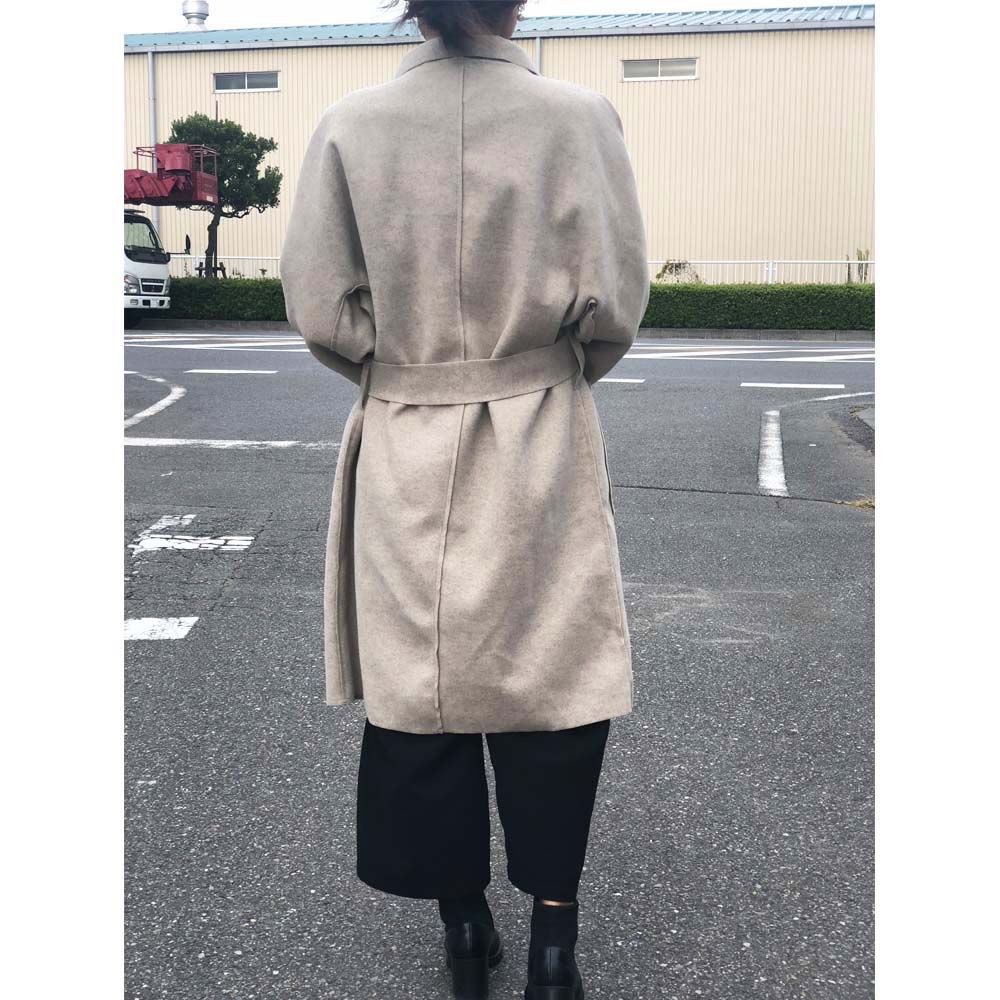 楽天市場 チェスターコート ガウンコート レディース 冬 ロングコート 薄手コート 綿 エレガント 無地 秋冬 大人気 ピアス イヤリング カラコンpiena