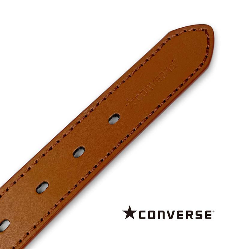 格安人気 ベルト メンズ レディース 春夏秋冬 幅3cm プレーンベルト ステッチ 牛革 サイズ調整可能 Converseロゴ刻印 黒 Www Yourrequestentertainment Com