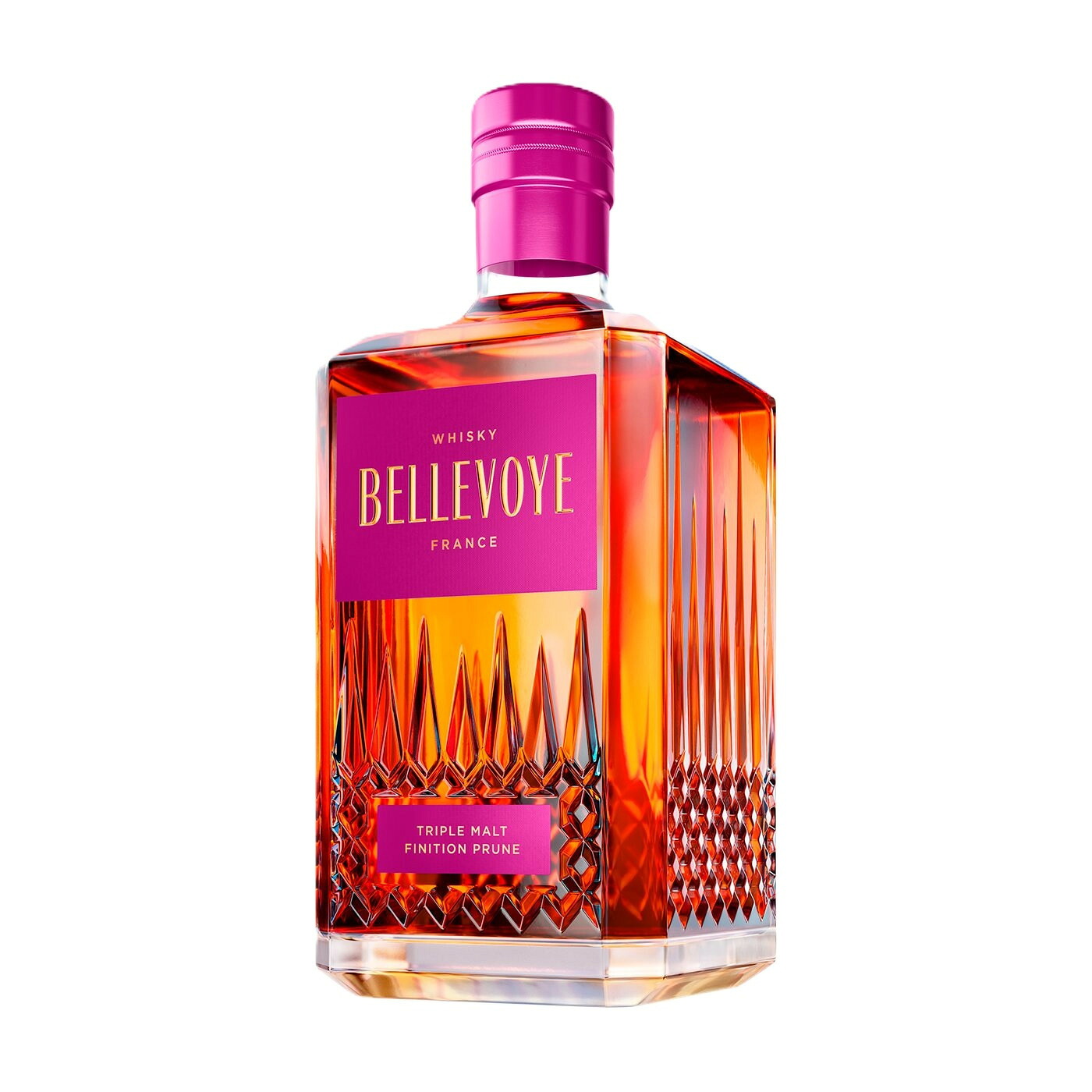 【ピーロート公式】ベルヴォワ ピンク 700ml 1本 Bellevoye Whisky Pink フランス 琥珀 辛口 フランスウィスキー トリプルモルト プレゼント ギフト おすすめ 人気 贈答 wine Pieroth