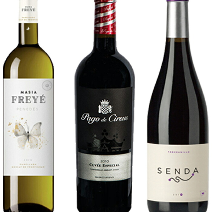 603 スペイン赤白葡萄お酒 6巻きセッティング 750ml ワイン 授与 貰物 