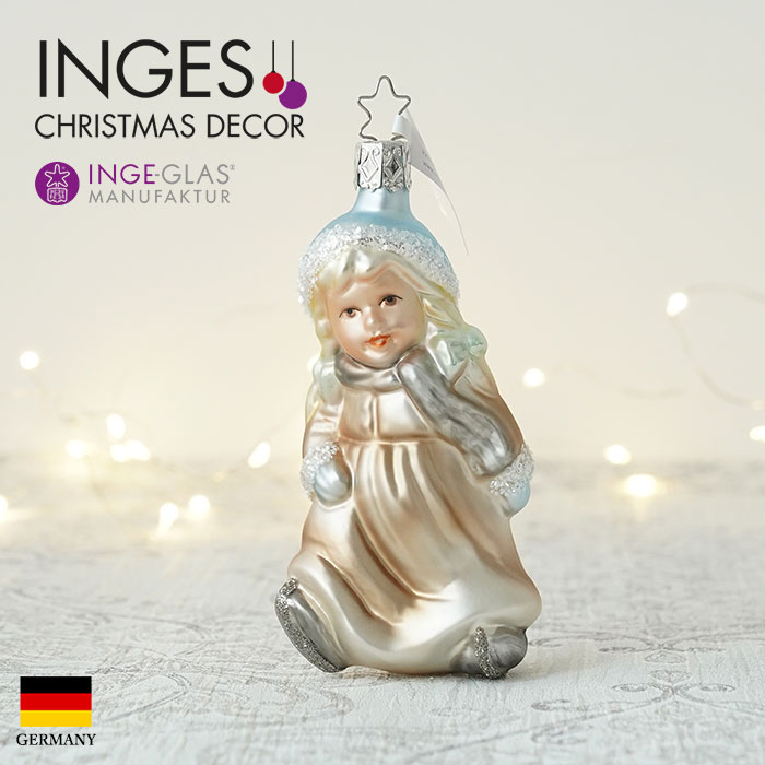 Inge glas　インゲグラス　天使　ガラスオーナメント　クリスマス 楽天市場】10189S009 ドイツINGE-GLAS MANUFAKTUR（インゲ・グラス