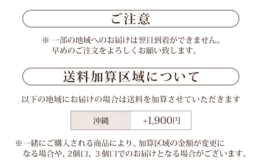 送料加算区域