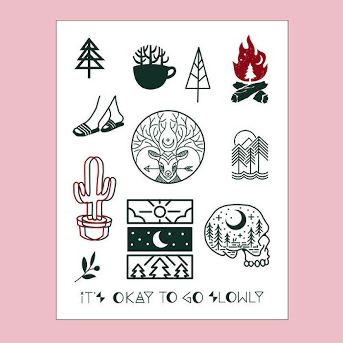 楽天市場 S 21 タトゥーステッカー チカロカ Tattoo Sticker X Chicaloca ピカイチ屋