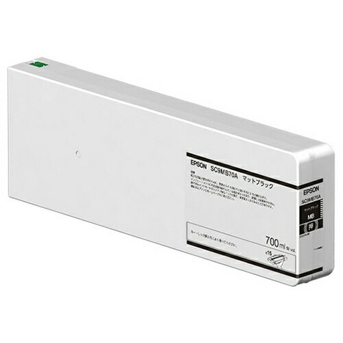 エプソン 純正 インクカートリッジ SC9MB70A 700ml マットブラック 単品 | EPSON
