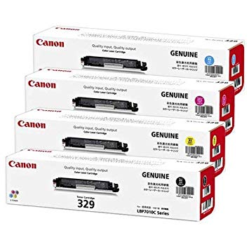 加農砲 トナーカートリッジ329 リサイクルトナー 4色仕掛ける | キヤノン Cannon Canon 再利用 トナー recycle toner 薬莢 仕掛ける SET