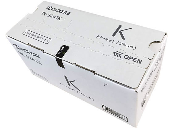 京セラ TK-5241K 純正トナー ブラック | KYOCERA トナー 純正 カートリッジ 新品 黒
