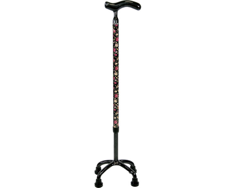 【4点杖】【セット商品】オールカーボンクオッドケイン四点式 / 70C 3色 + 脚ゴム / C10006 4個 | 島製作所