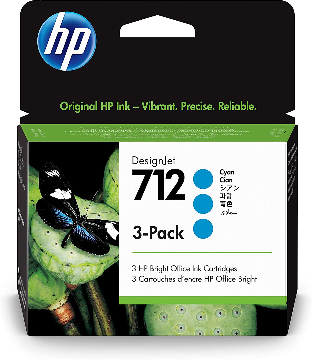 HP 712 純正インク シアン 3個パック 29mL |｜ピカットマート