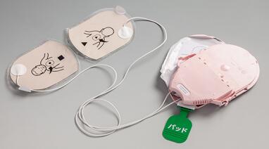 【法人様向け】オムロンHDF-3500用未就学児専用除細動パッド容器に並べる 型番HDF-PD-3350