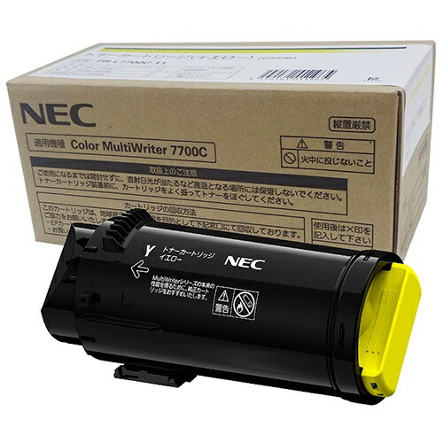 NEC PR-L7700C-11 完全無欠トナー 黄色 |