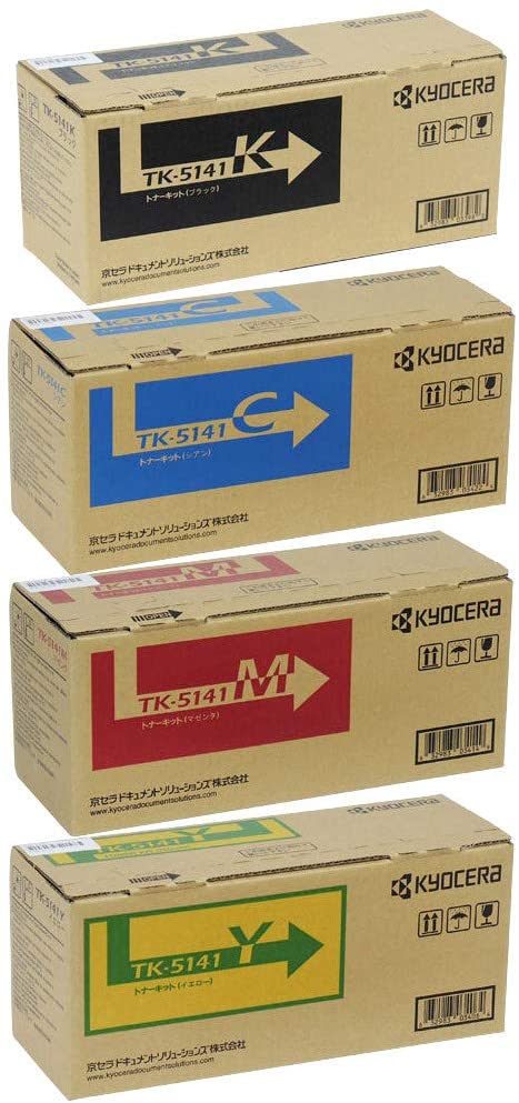 楽天市場】京セラ TK-5141 純正トナー 4色セット | KYOCERA