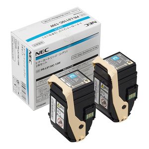 NEC PR-L9110C-13W 純正トナー シアン 2本パック | NEC トナー 純正 カートリッジ 新品