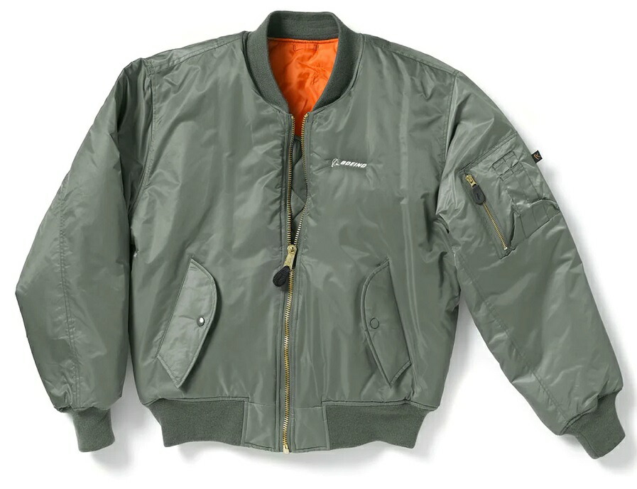 ボーイング　boeing 飛行機MA-1 ブルゾン ジャケット　ジャンバー 楽天市場】【Boeing Nylon Flight Jacket】 ボーイング MA-1