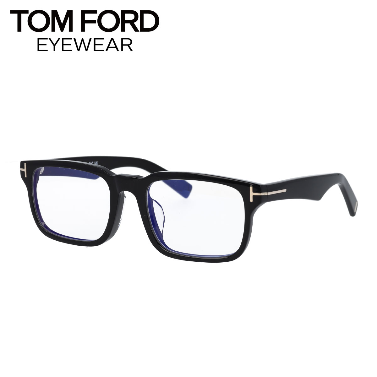 楽天市場】TOM FORD トムフォード メガネ ボストン型 ブルー