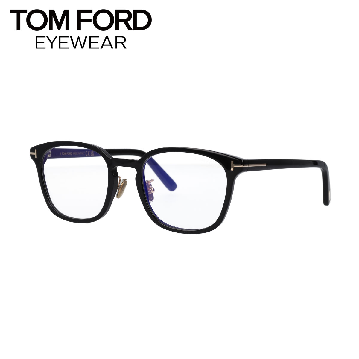 【楽天市場】TOM FORD トムフォード メガネ ウェリントン型 ブルーライトカット アジアンフィット FT5995-K-B/V  (TF5995-K-B) 001 眼鏡 黒縁 黒【海外正規品】 : メガネの専門店 Piment STORE