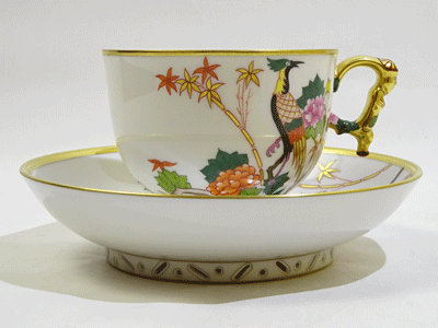 楽天市場 ヘレンド Grue 極彩色の鳥 カップソーサー 輸入雑貨ピナコテカ