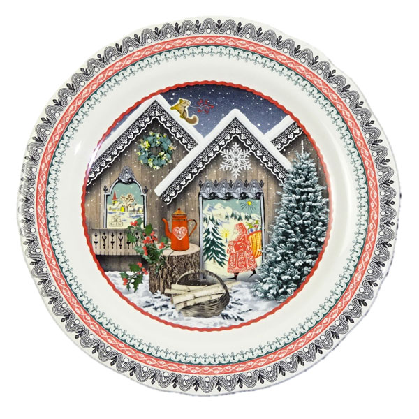楽天市場】2024 ジアン クリスマスプレート ファンタジー(レッド