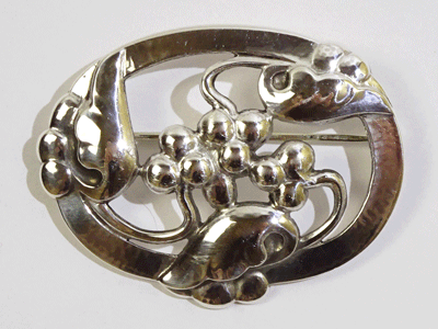 楽天市場】ジョージジェンセン ブローチ256 鹿モチーフ 送料込み