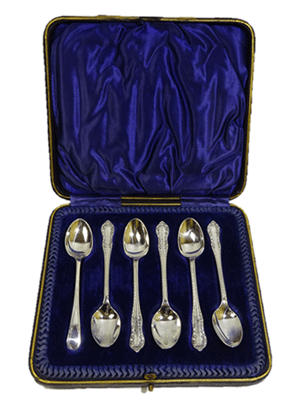 デンマーク製 エナメル色違いコーヒースプーン6本セット 【公式通販】