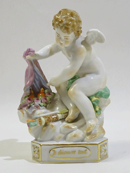 楽天市場】マイセン フィギュリン 陶磁器小立像 天使シリーズ 60214