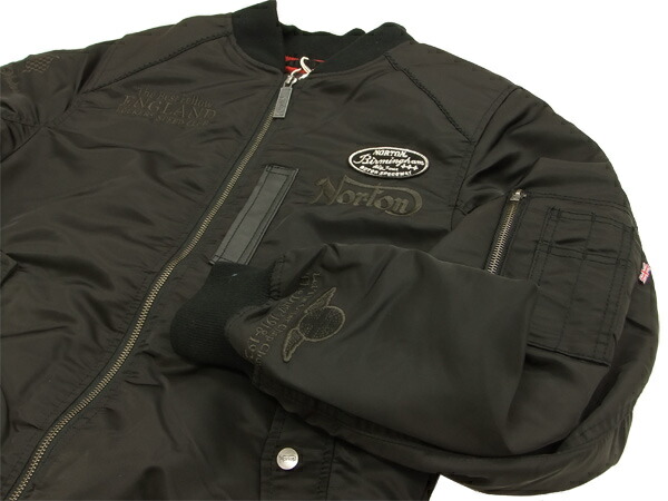 Pine-Avenue Clothes shop | Rakuten Global Market: Norton motorcycle MA-1 flight jacket 43N1606 