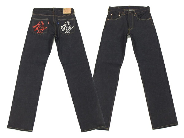 TEDMAN Embroidered Jeans devil-005r Mens Denim Pant