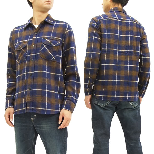 pipigo Men Classic Fit Button Down Flannel Buffalo Plaid Casual Long Sleeve Shirts